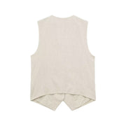 Danielle Linen Vest