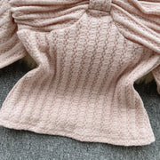 Charm Off-Shoulder Knit Top