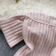 Charm Off-Shoulder Knit Top