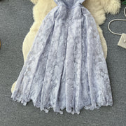 Eliza Strapless Lace Dress