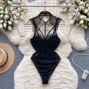 Allie Lace Mesh Bodysuit