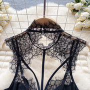 Allie Lace Mesh Bodysuit