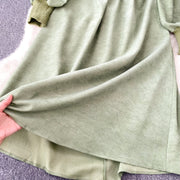 Marley Puff Sleeve Knit Dress