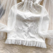 Camilla Lace Puff Sleeve Dress