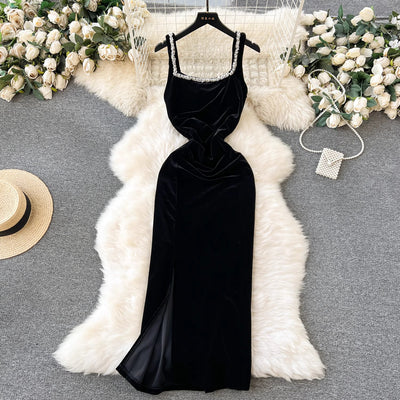 Paris Velvet Dress