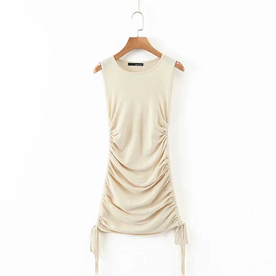 Dallas Drawstring Mini Dress