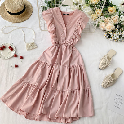 Laurel Ruffle Dress