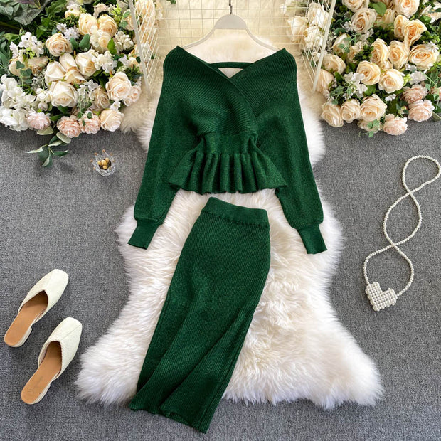 Sylvie Two Piece Knit Set