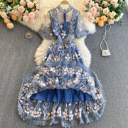 Aurora Embroidered Dress