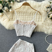 Adrianna Lace Two Piece Set