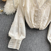 Madilynn Embroidered Lace Top