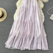 Kataleya Tiered Open Back Dress
