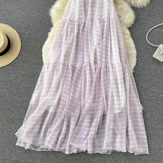 Kataleya Tiered Open Back Dress