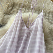 Kataleya Tiered Open Back Dress