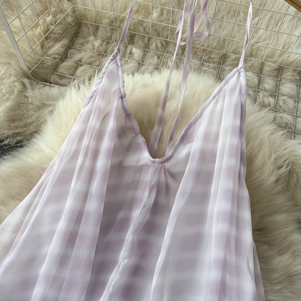 Kataleya Tiered Open Back Dress