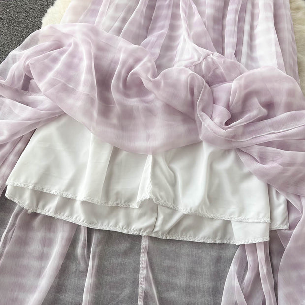 Kataleya Tiered Open Back Dress