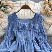 Alivia Ruffle Top