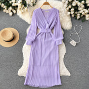 Kylie Pleated Dress