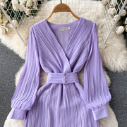 Kylie Pleated Dress