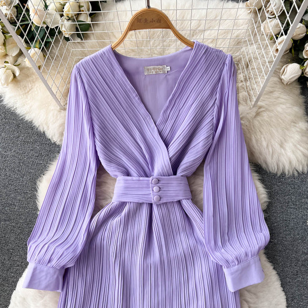 Kylie Pleated Dress
