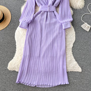Kylie Pleated Dress