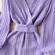 Kylie Pleated Dress