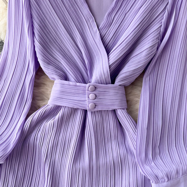 Kylie Pleated Dress