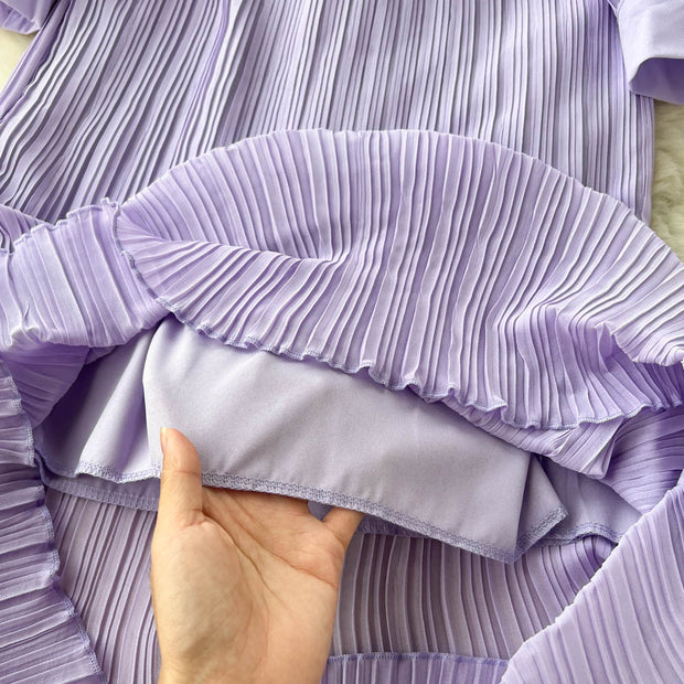 Kylie Pleated Dress