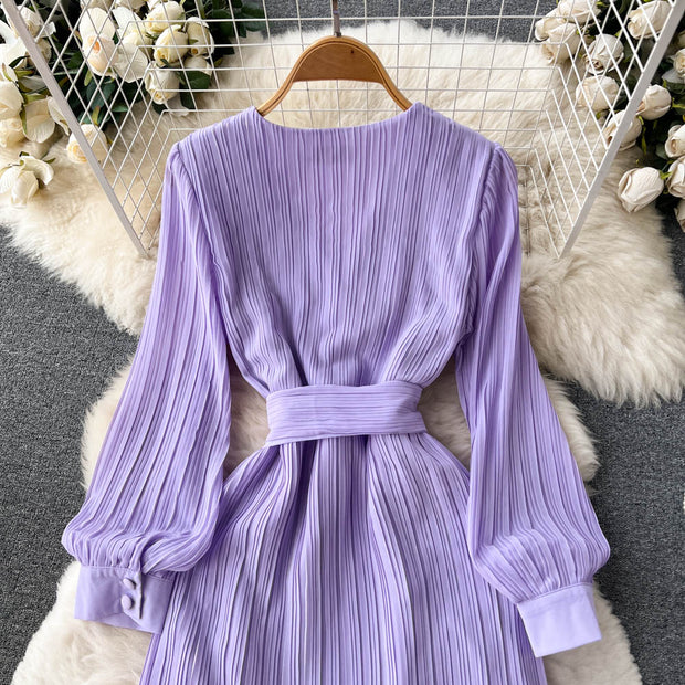 Kylie Pleated Dress