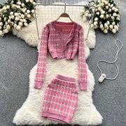 Crisel Three Piece Knit Set