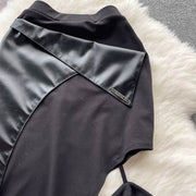 Cleo Leather Skirt