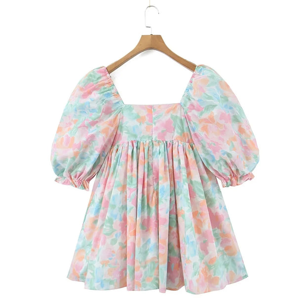 Clarisse Puff Sleeve Dress