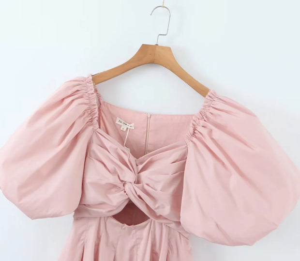 Suzy Puff Sleeve Dress
