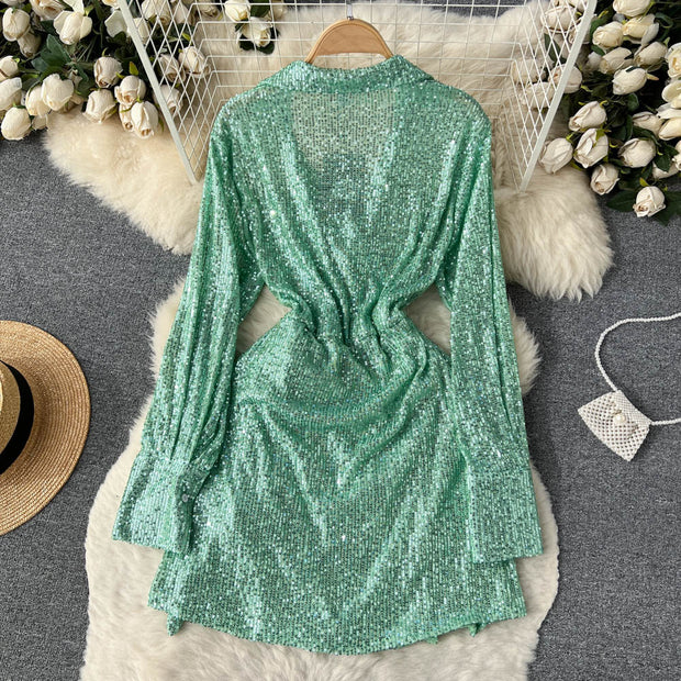 Ivanna Sequin Dress