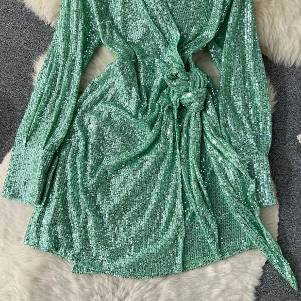 Ivanna Sequin Dress