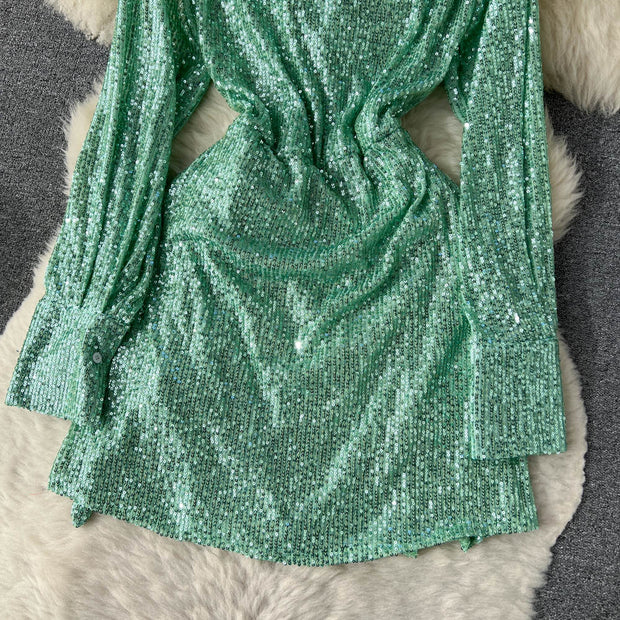 Ivanna Sequin Dress