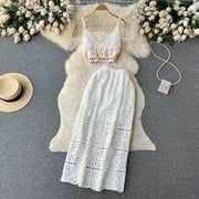 Nola Crochet Two Piece Set