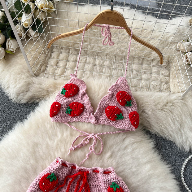 Mia Crochet Two Piece Set