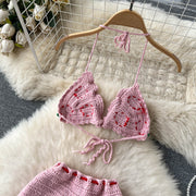 Mia Crochet Two Piece Set