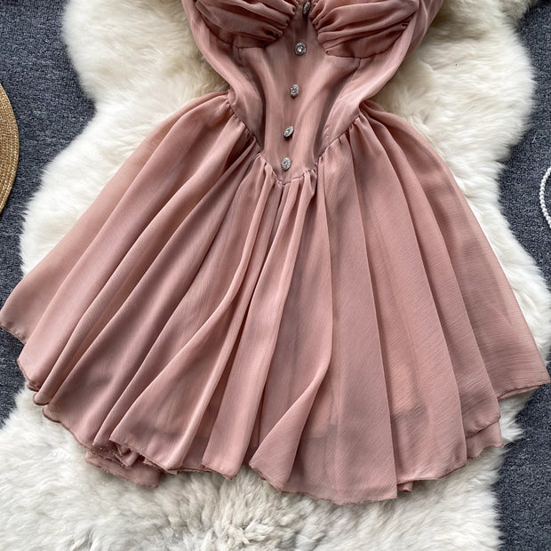 Carly Pleated Dress